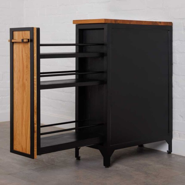 Auszugschrank für Essig-Öl Flaschen