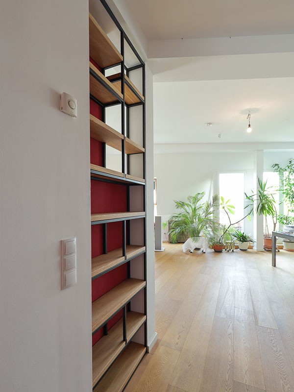 Maßanfertigung Regal im Industriedesign