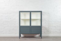 Sideboard Metall und Glastüren