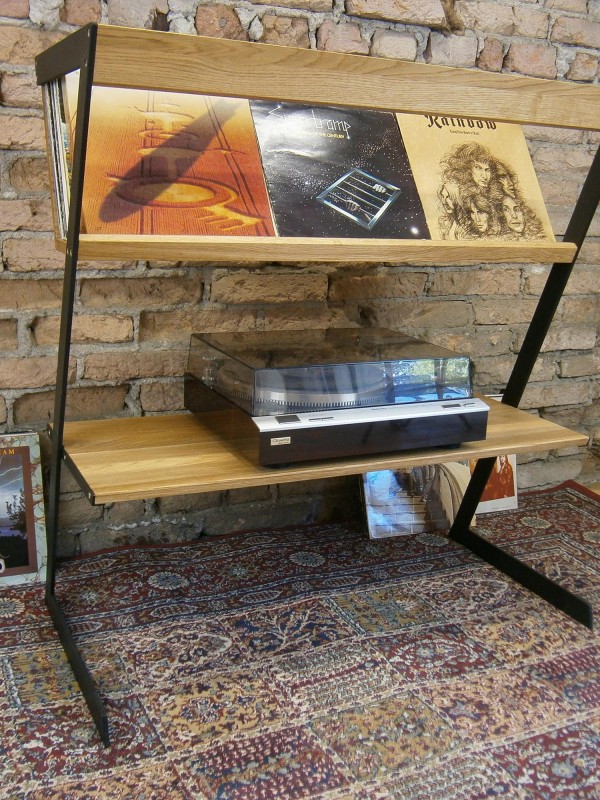 Schallplatten Tisch LP Ständer Vinyl Regal